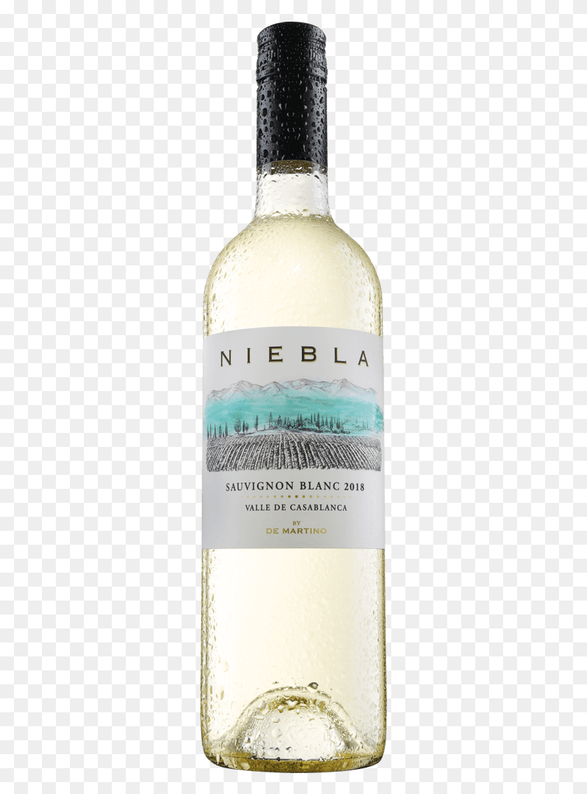 269x1077 De Martino Niebla Casablanca Sauvignon Blanc Glass Bottle, Alcohol, Beverage, Drink HD PNG Download