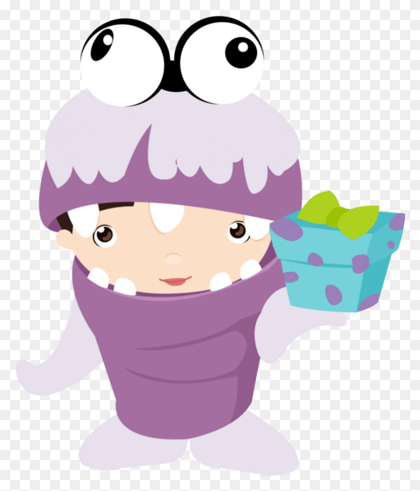 785x928 De Party Beb S Isabel And Boo Monster Inc Vector, Snowman, Winter, Snow HD PNG Download
