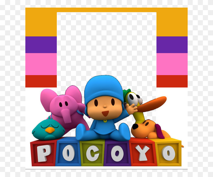 640x640 De Pocoyo Ii Happy 3rd Birthday Pocoyo, Text, Graphics HD PNG Download