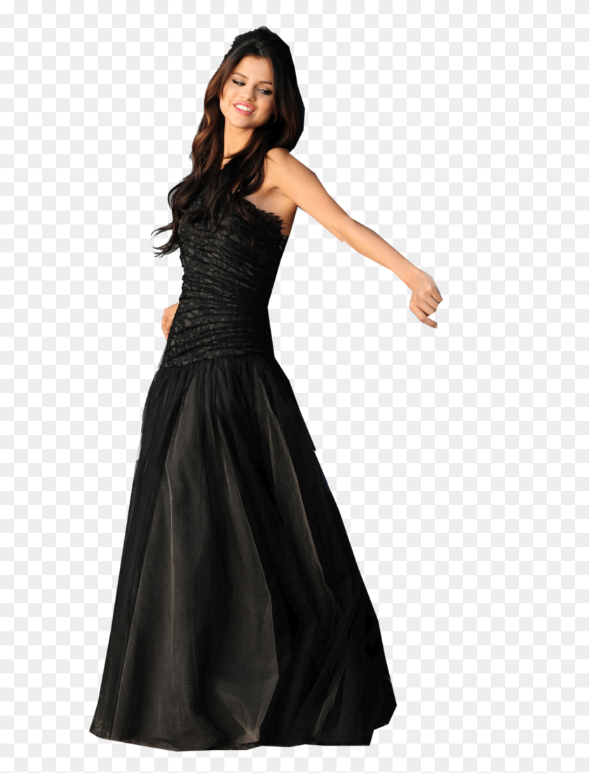 589x1042 De Selena Gomez Who Says By Elizaediitions D4Notjt Selena Gomez Who Says, Ropa, Vestido, Vestido Hd Png