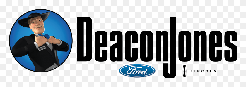 2680x819 Deacon Jones Ford Lincoln Deacon Jones Ford, Label, Text, Person HD PNG Download