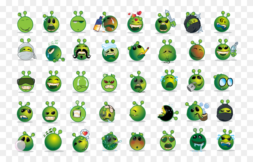 743x480 Dead By Daylight Twitch Emotes Clipart Alien Smiley, Juguete, Angry Birds, Verde Hd Png