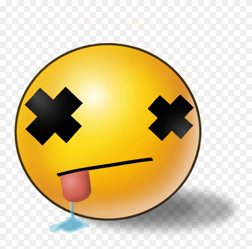 961x949 Dead Emoji Google Search Jumbie Logo Emoticon Dead, Pac Man, Helmet, Clothing HD PNG Download