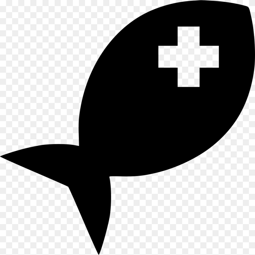 Dead Fish Cross, First Aid, Logo, Symbol PNG - FlyClipart