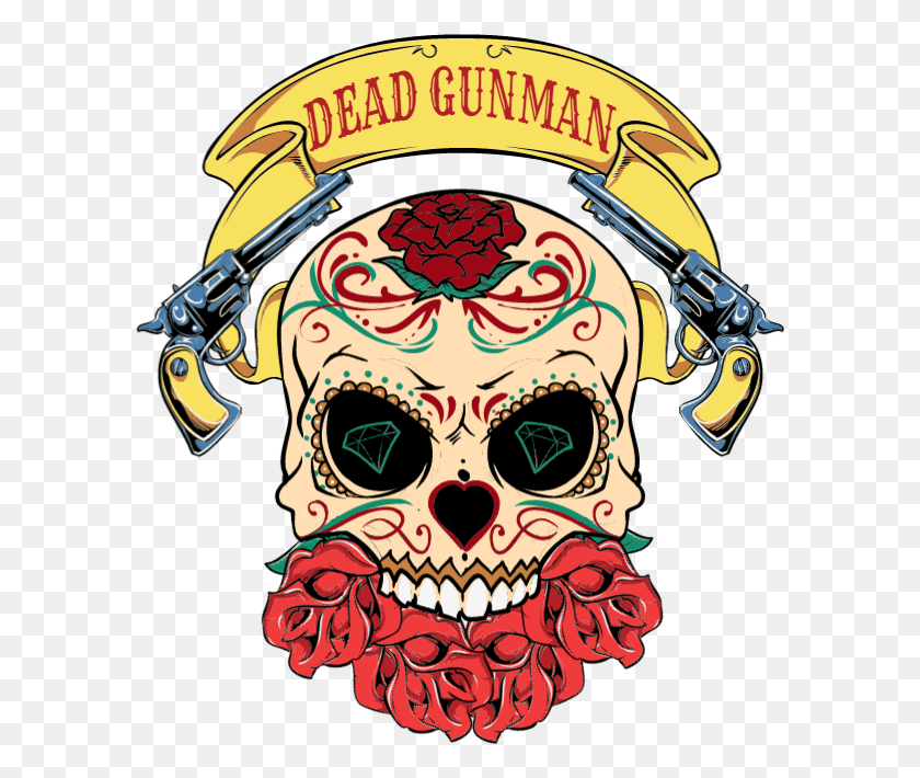 593x650 Dead Gunman Illustration, Person, Human, Helmet HD PNG Download