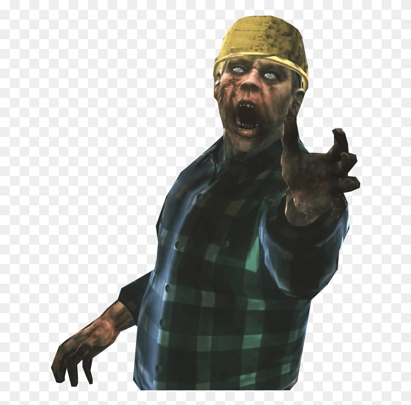634x768 Dead Rising 2 Miner Zombie From Ign Full Crop Fixed Dead Rising 2 Зомби, Человек, Человек, Рука Hd Png Скачать