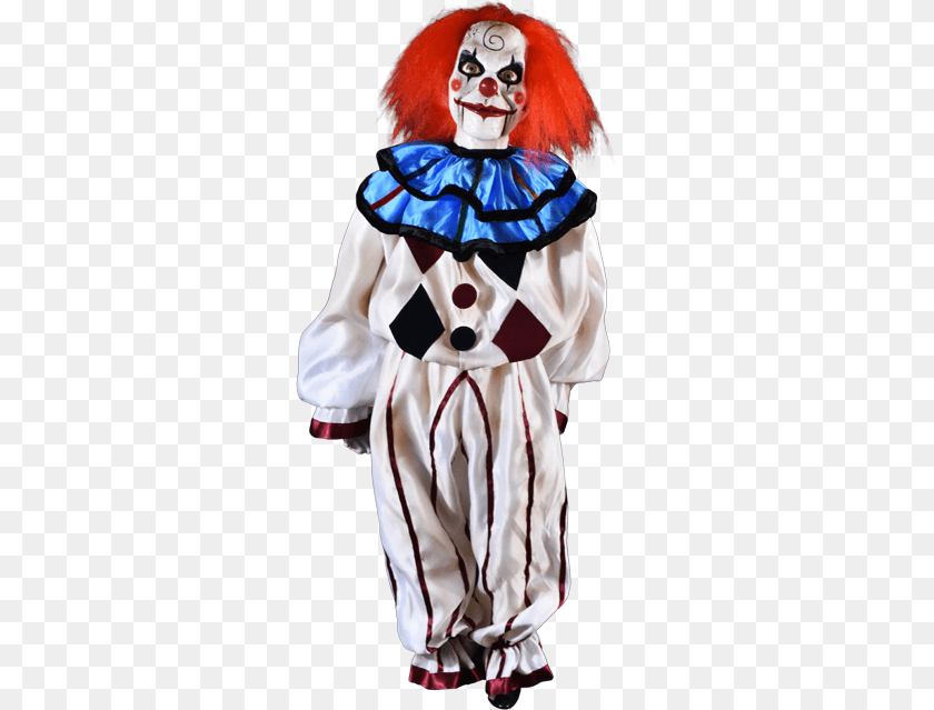 436x639 Dead Silence Mary Shaw Clown Puppet Prop, Adult, Female, Performer, Person PNG