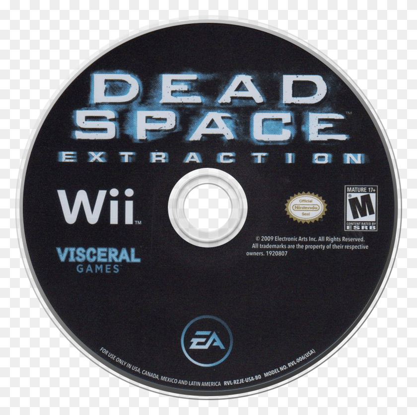 1273x1267 Dead Space Dead Space Extraction Wii, Диск, Dvd, Наручные Часы Hd Png Скачать