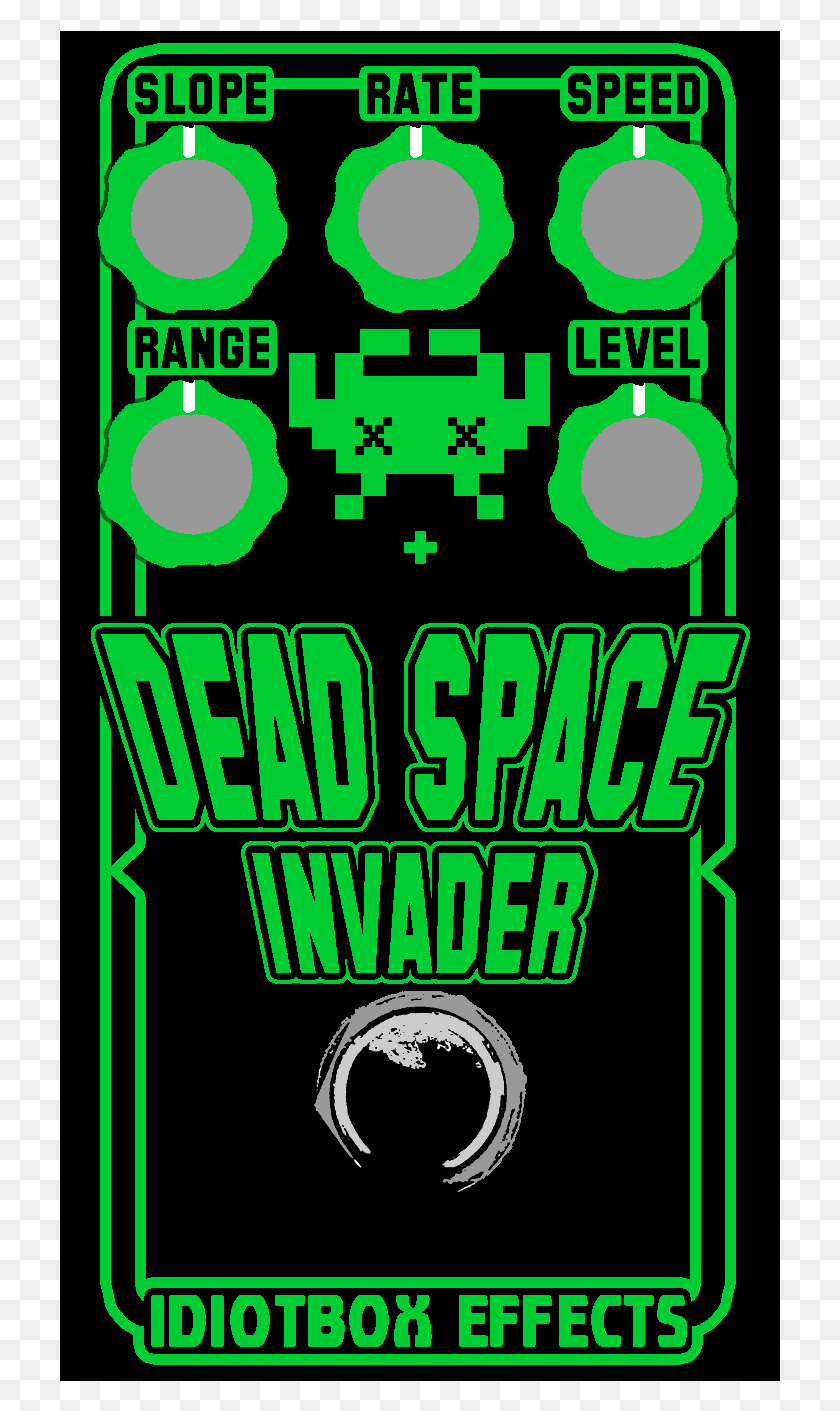 721x1351 Descargar Png / Dead Space Invader Idiotbox Effects, Space Invader, Poster, Flyer Hd Png