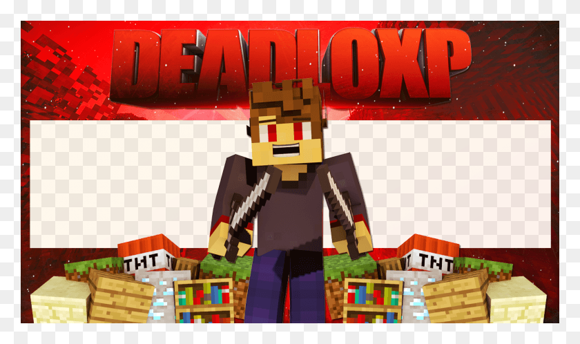1280x720 Deadloxp Outro Fictional Character, Minecraft HD PNG Download