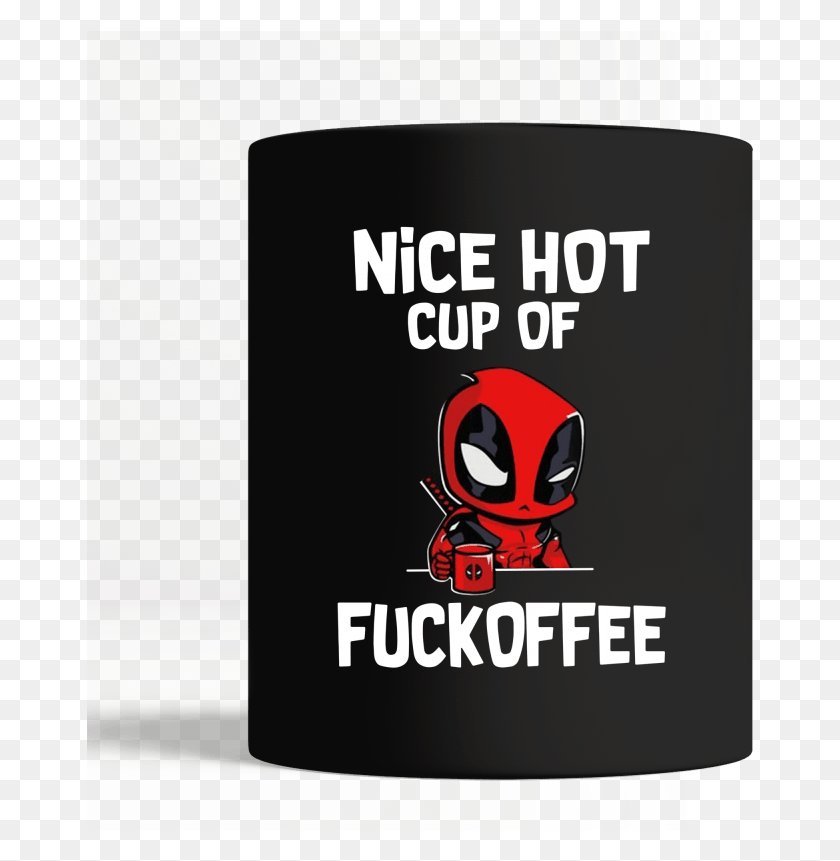 668x801 Deadmug Deadpool, Label, Text, Coffee Cup HD PNG Download