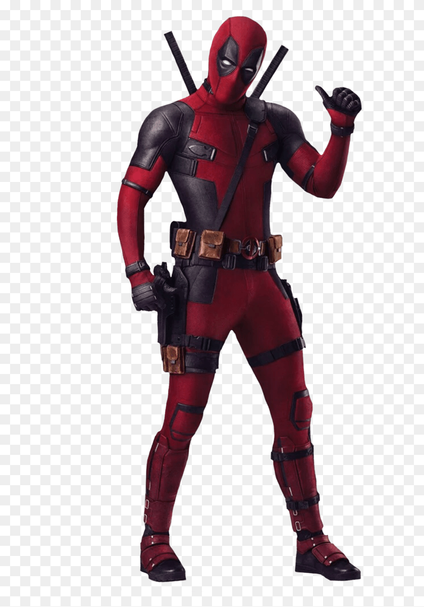 641x1141 Deadpool, Costume, Person, Human HD PNG Download