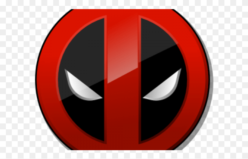 607x481 Deadpool Clipart Nbk Circle, Logo, Symbol, Trademark HD PNG Download