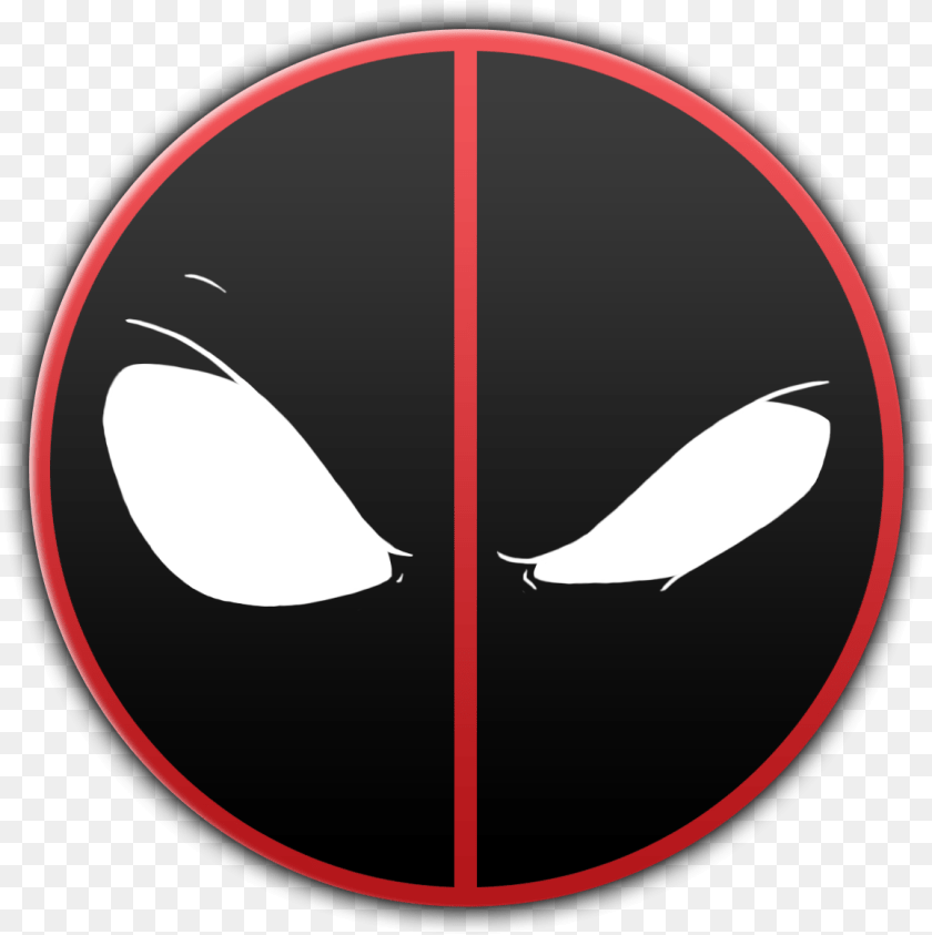 Deadpool Eyes, Logo, Symbol PNG