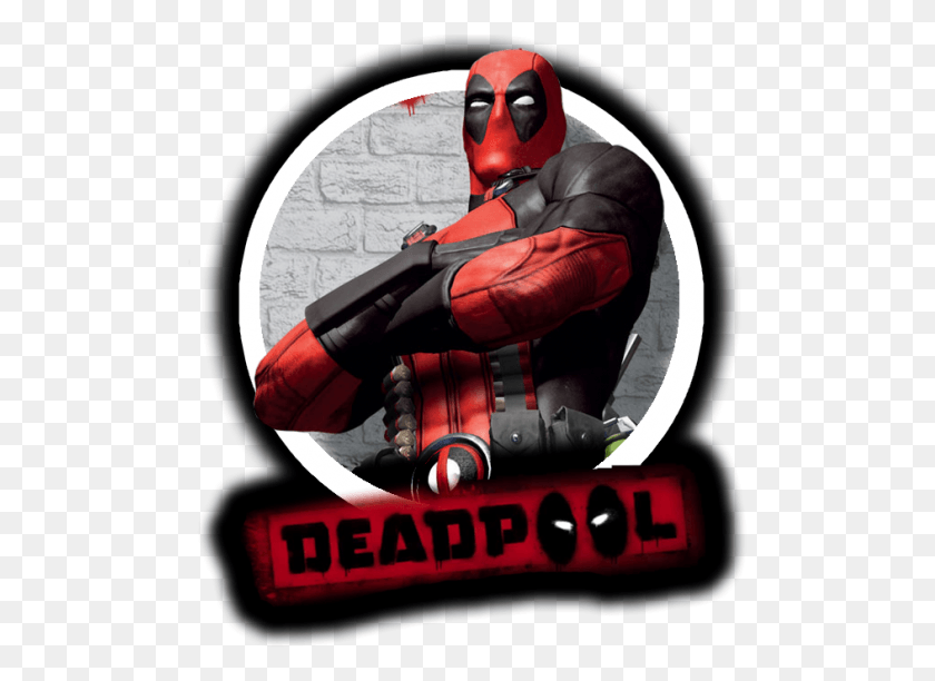503x552 Deadpool Icon Deadpool The Game Icon, Person, Human, Poster HD PNG Download