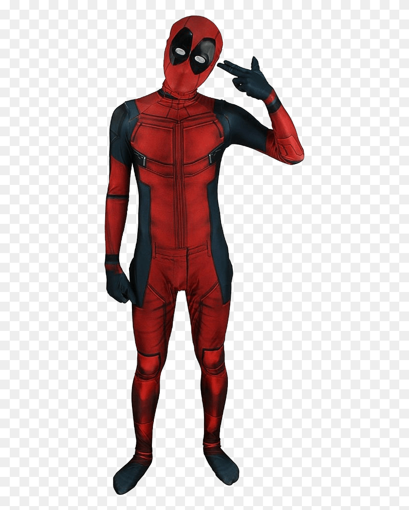413x988 Deadpool Kid Costume, Clothing, Apparel, Sleeve HD PNG Download