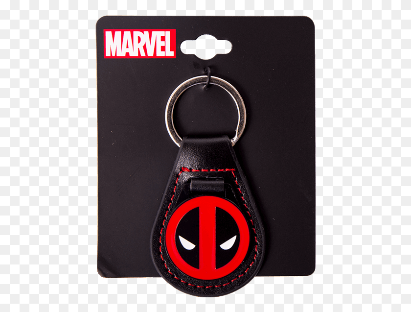 452x577 Deadpool Leather Keychain Marvel, Wristwatch, Cowbell, Hook HD PNG Download