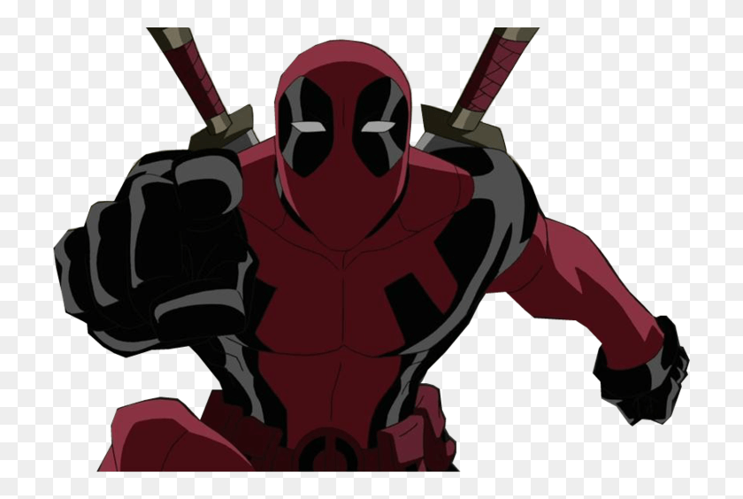 721x504 Deadpool Ultimate Spider Man Deadpool Animated, Ninja, Team, Team Sport HD PNG Download