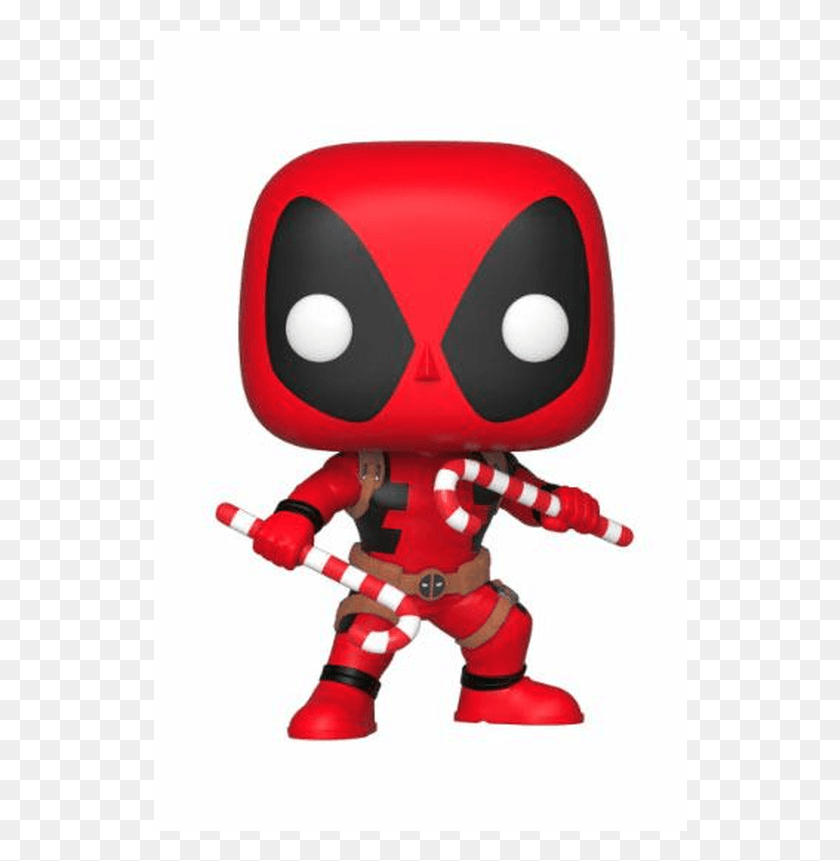 534x801 Deadpool With Candy Canes, Toy, Figurine HD PNG Download