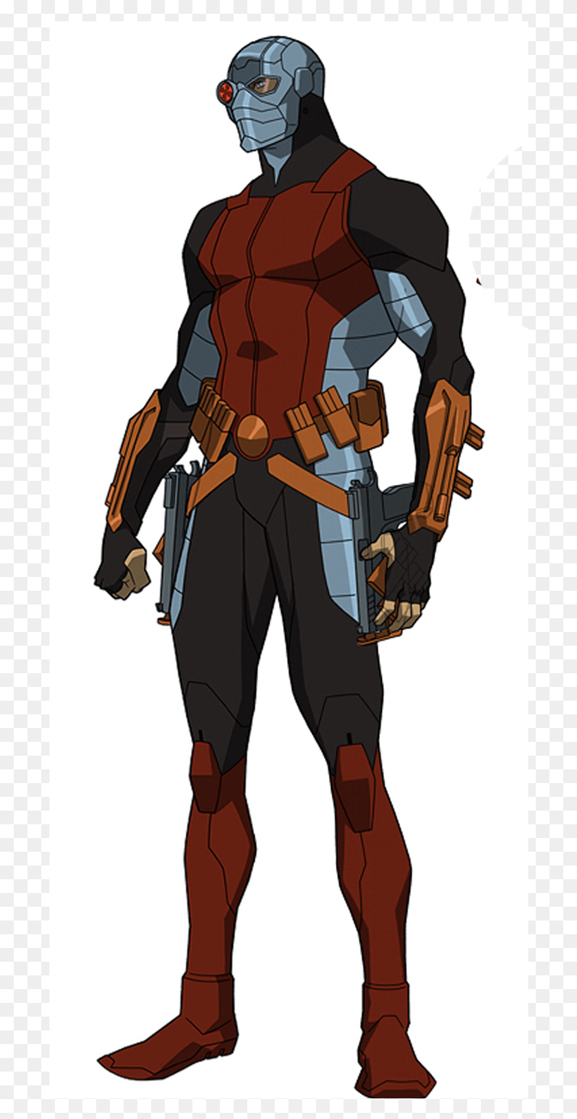 698x1569 Deadshot Young Justice Characters Superhero Characters Suicide Squad Hell To Pay Harley Quinn, Person, Human, Costume HD PNG Download