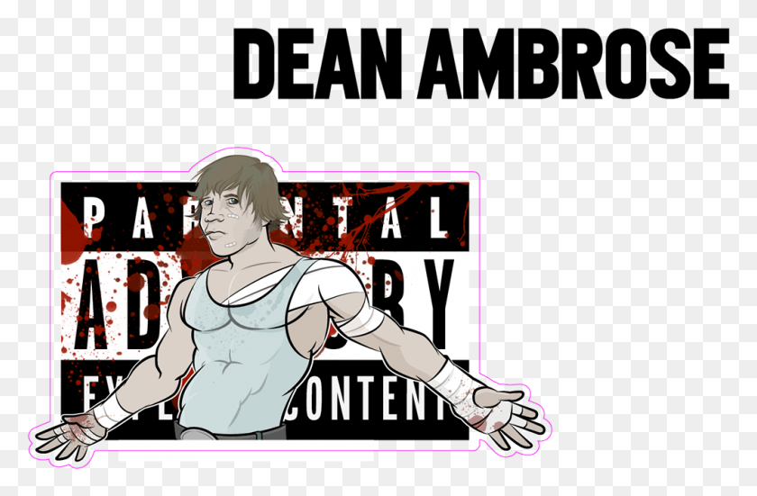 1007x635 Dean Ambrose, Person, Human, Sport HD PNG Download