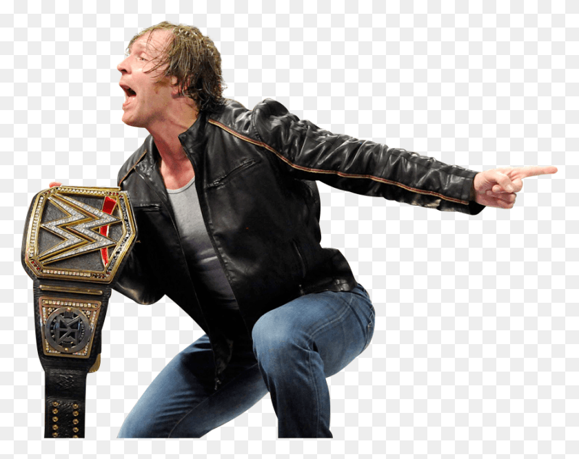 875x682 Dean Ambrose Leather Jacket, Clothing, Apparel, Coat HD PNG Download