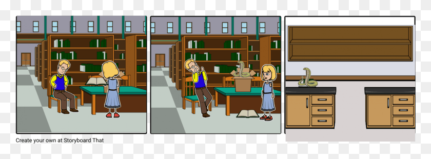 1145x368 Dear Mr Winston Toronto Film School Storyboard, Indoors, Library, Book HD PNG Download