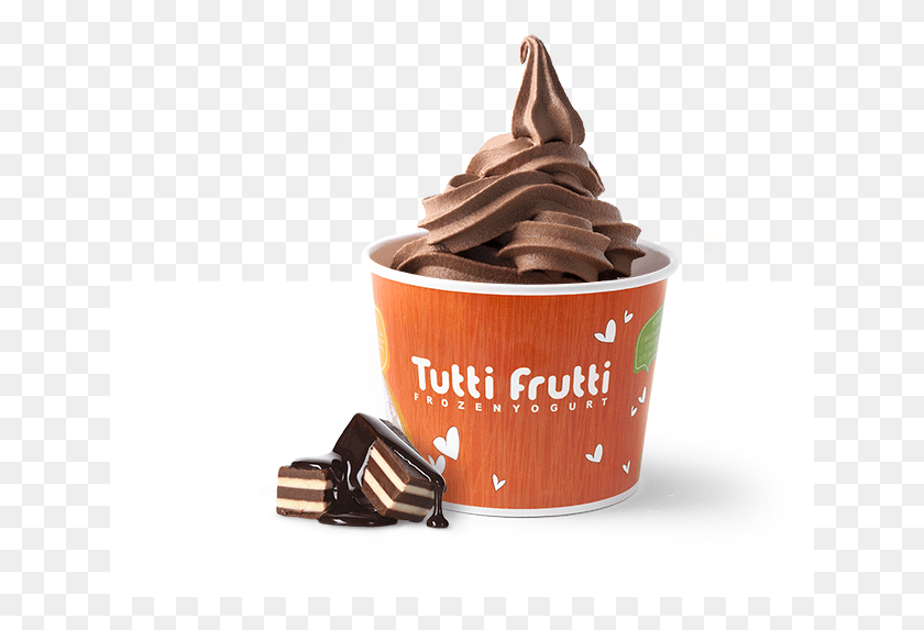 641x513 Death By Chocolate Coconut Frozen Yogurt Tutti Frutti, Cream, Dessert, Food HD PNG Download