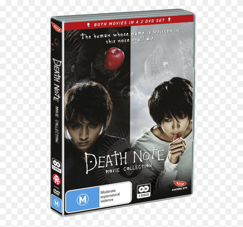 516x724 Descargar Png Death Note Película 1 Amp 2 Colección Edición Especial Death Note Película, Persona, Humano, Cartel Hd Png