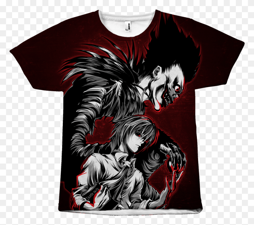 952x834 Death Note Ryuk Tremonti T Shirts, Clothing, Apparel, T-shirt HD PNG Download