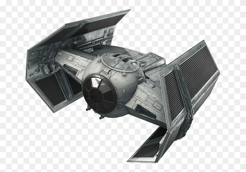 666x528 Descargar Png Star Wars Battlefront Tie Advanced, Nave Espacial, Avión, Vehículo Hd Png