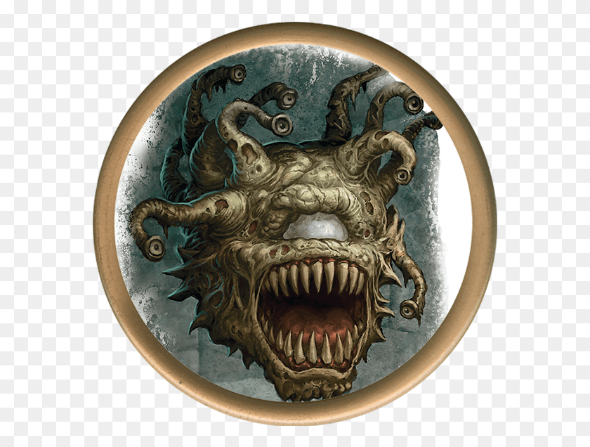 576x576 Death Tyrant Dungeons And Dragons Beholder Zombie, Pottery HD PNG Download