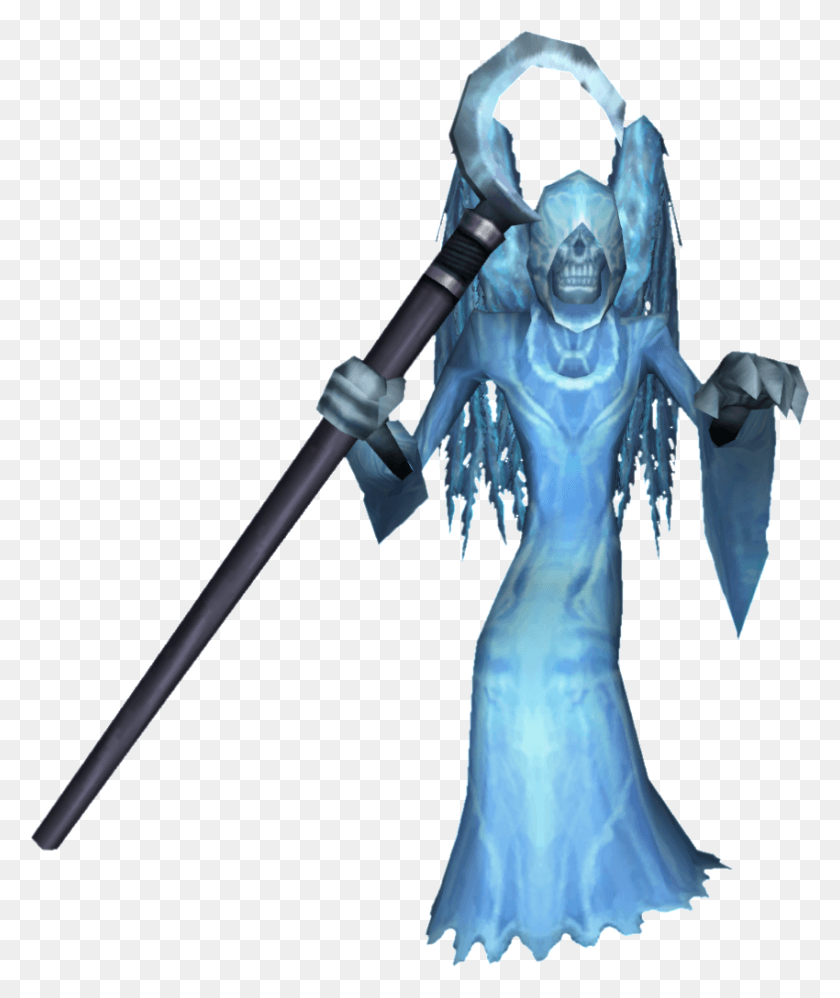 850x1023 Death Wizard101 Wraith Pet, Costume, Weapon HD PNG Download