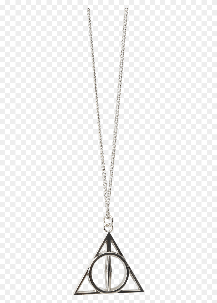 282x1112 Deathly Hallows Necklace, Pendant, Chain HD PNG Download