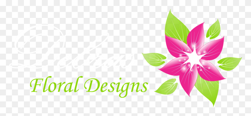 913x386 Debras Floral Designs Logo Flower Designs, Text, Plant, Blossom HD PNG Download