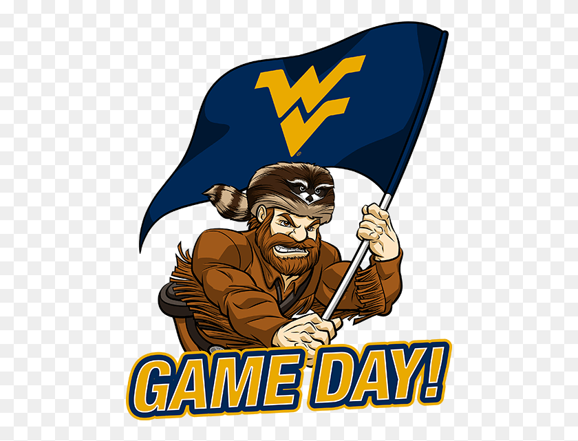 475x581 Dec Cartoon West Virginia Mountaineers, Person, Human, Poster HD PNG Download