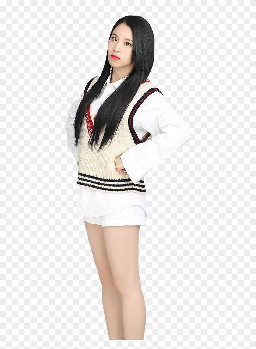 424x1086 Dec Twice Go Go Fightin Chaeyoung, Costume, Person, Human HD PNG Download