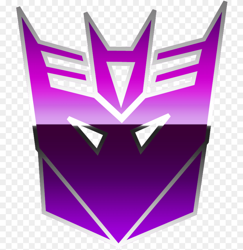 733x864 Decepticon Teletraan I Logo Transformers Emblem, Symbol Transparent PNG