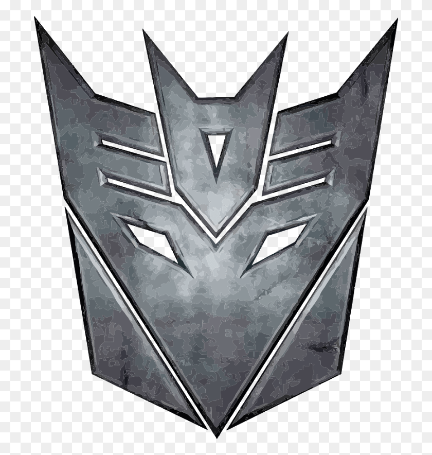 709x824 Descargar Png Transformers Decepticon Logo Transformers Decepticon Logo, Símbolo, Emblema, Marca Registrada Hd Png