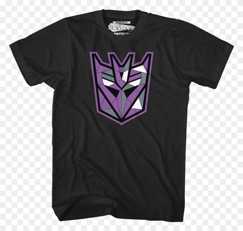 1692x1606 Decepticons Geometric Logo Transformers T Shirt Marvel Vs Capcom 3 Shirt, Clothing, Apparel, T-shirt HD PNG Download