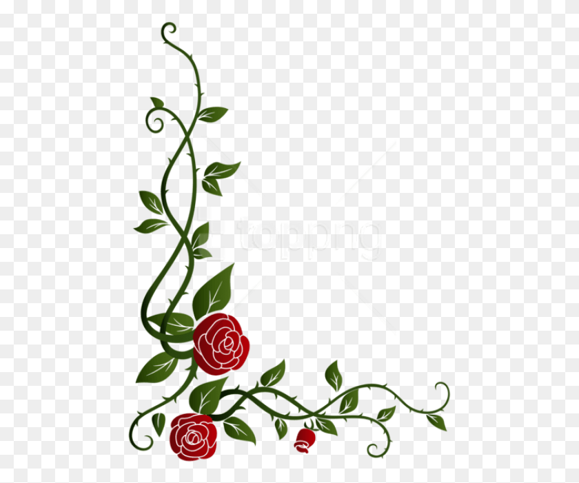 469x641 Deco Rose Element Clipart Photo Flores Decorativas, Plant, Fruit, Food HD PNG Download