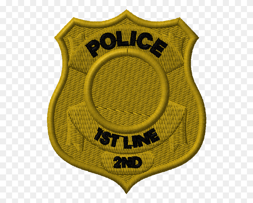 530x615 Deco Stk Emb Le Badge Shield Gold Emblem, Logo, Symbol, Trademark HD PNG Download