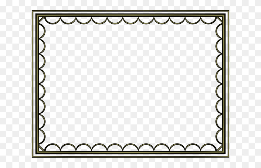 640x480 Decorative Border Clipart Powerpoint Margenes Para Power Point, Text, Screen, Electronics HD PNG Download