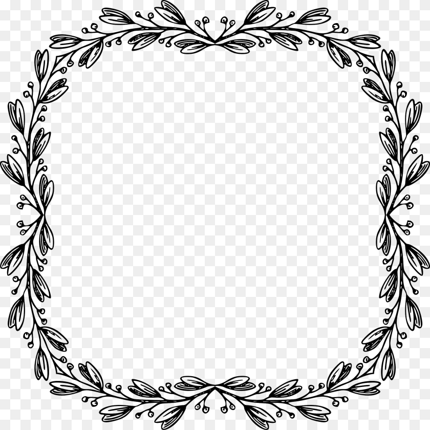 Decorative Clipart, Art, Floral Design, Graphics, Green PNG