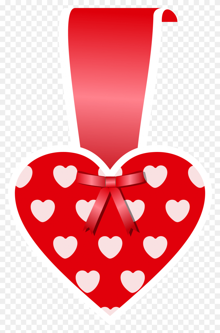 1341x2083 Decorative Heart Clipart Picture, Gift HD PNG Download