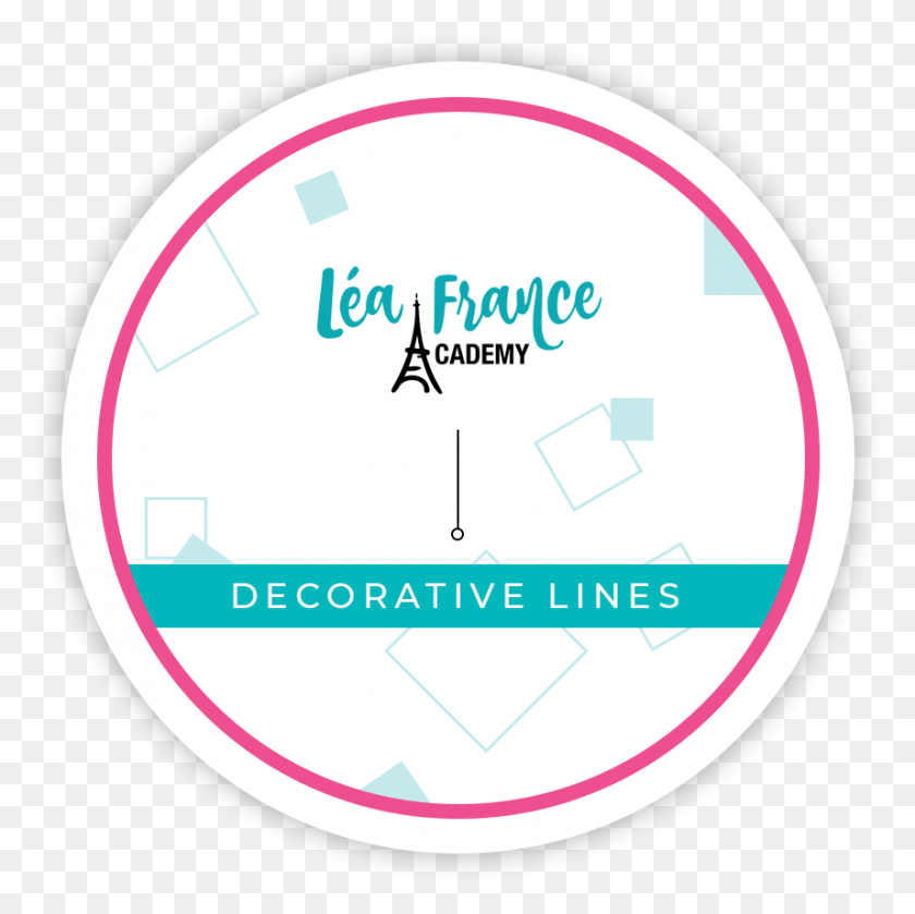 857x857 Decorative Lines Class Circle, Label, Text, Sphere HD PNG Download