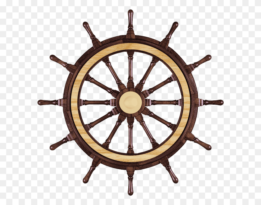 600x600 Decorative Ship Steering Wheel North South East West Northeast Southeast Southwest, Clock Tower, Tower, Architecture HD PNG Download