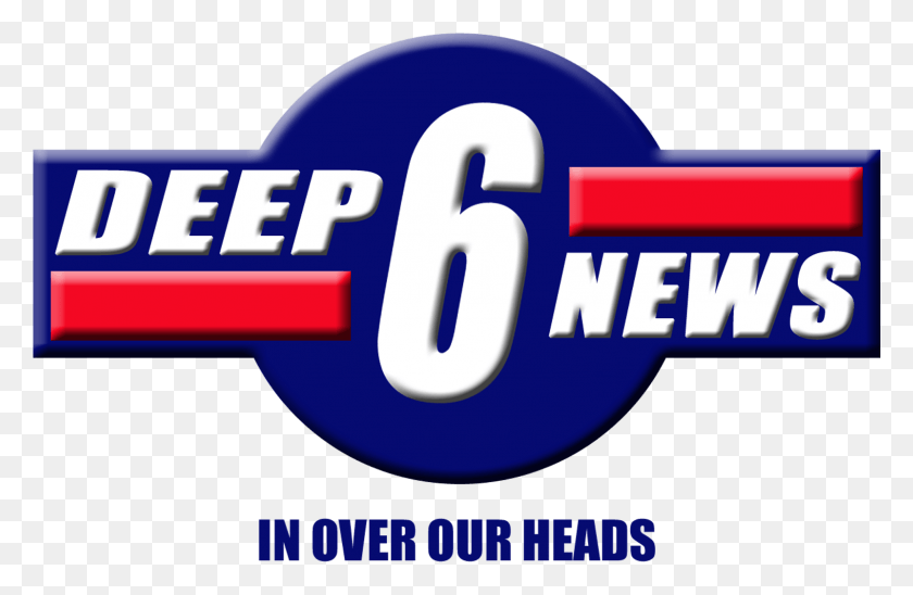 1601x1002 Descargar Png / Deep 6 News Logo Ficticio Logotipo De Diseño Gráfico, Símbolo, Marca Registrada, Texto Hd Png