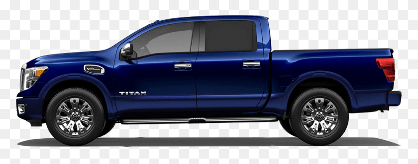 1000x348 Descargar Png Deep Blue Pearl 2017 Nissan Titan Negro, Camioneta, Vehículo Hd Png