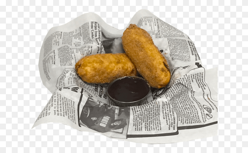 634x460 Deep Fried Twinkies Croquette, Newspaper, Text, Bread HD PNG Download